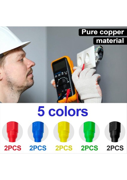 10 Pcs Test Prob Pimleri Paslanmaz Çelik Yalıtımı Tahribatsız Pim 0 7 mm Tel Delici Prob Pimi Multimetre Probları (Yurt Dışından) indirimleri