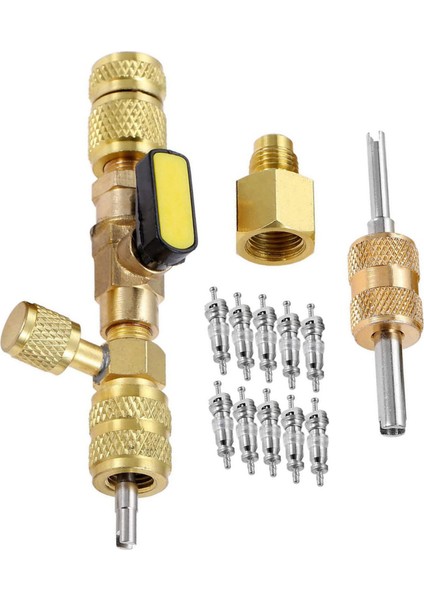 4x R410A R22 Valf Çekirdeği Çıkartma Aracı Sae ile Sae ile 1/4 ve 5/16 R404A R407C R134A R12 R32 (Yurt Dışından) fiyatları