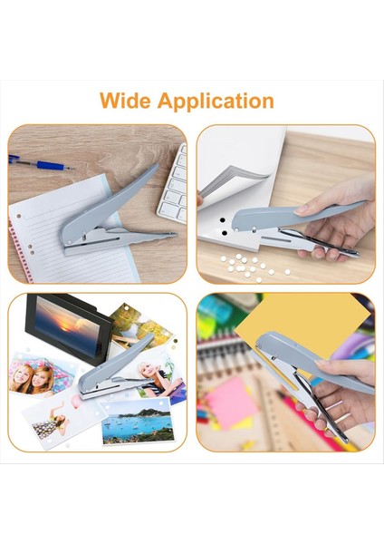 Tek Delikli Yumruk Ağır Deli Delik Puncher Single Paper Punch Taşınabilir El Uzun Erişim Deliği Yumruk 8mm (Yurt Dışından) indirimleri