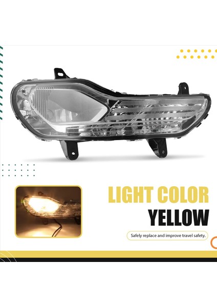 Ford Escape Kuga 2013 - 2016 Ön Tampon Sis Halojen Sis Lambaları Sisli Aksesuarlar (Yurt Dışından) indirimleri