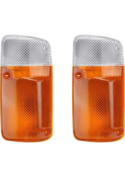 2x Sol Köşe Işığı Göstergesi Sinyal Lambası Nissan Devriyesi Için Değiştir Gq Y60 1987-1994 B6125-01J00 (Yurt Dışından)