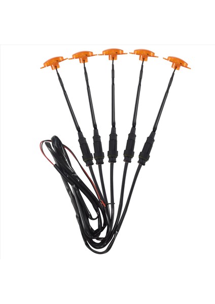 5pcs Araba Ön Tampon LED Izgara Işık Işık Izgara Drl Suv Ford F-150 Raptor 2014-2020 Için Gündüz Koşu Işığı (Yurt Dışından) fırsatları