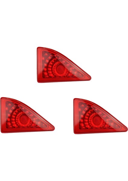 Renault Master Vauxhall Movano Için 3x 10-19 Arka Kırmızı Merkezi Fren Işığı Üçüncü Durak (Yurt Dışından)