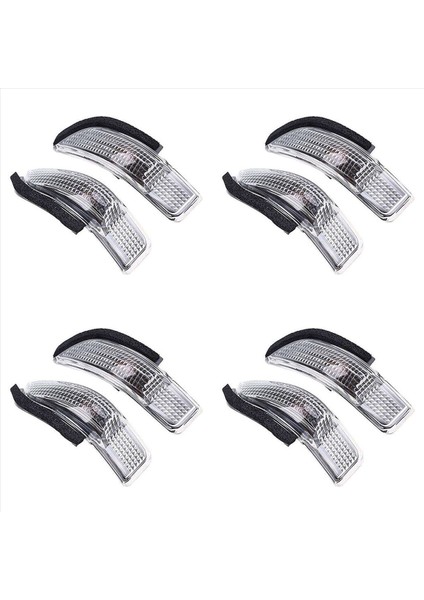8pcs Yan Arka Ayna Göstergesi Toyota Corolla Camry Yaris Prius C Avalon Scion Im Venza Için Sinyal Işığı (Yurt Dışından)