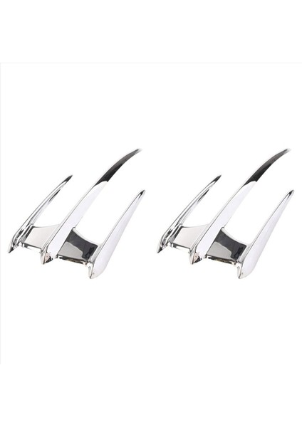 Honda Goldwing GL1800 F6B VTX1300 VTX1800 Için 2x Motosiklet Ön Çamurluk Aksanı Dekorasyon Döşemesi (Yurt Dışından)