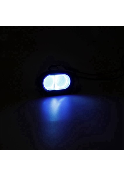 2x 10V-80V Araç Mavi LED Uyarı Sinyal Lambası Forklift Kamyonu Çalışması Spot Güvenlik Işık Arabası 20W Endüstriyel Güvenlik Lambası (Yurt Dışından) fırsatları