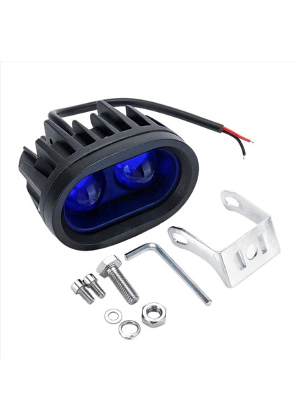 2x 10V-80V Araç Mavi LED Uyarı Sinyal Lambası Forklift Kamyonu Çalışması Spot Güvenlik Işık Arabası 20W Endüstriyel Güvenlik Lambası (Yurt Dışından) indirimleri