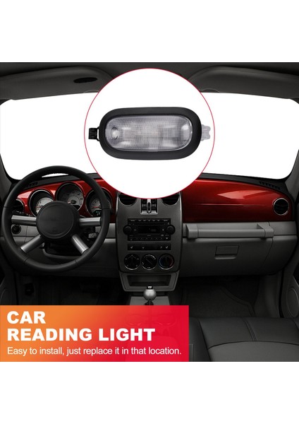 Switch ile Çatı Kubbesi Işığı 5JG55DW1AD 5JG55HDAAD 5JG58TL2AD Jeep Patriot Pusula Chrysler Sebring Okuma Harita Lambası (Yurt Dışından) modelleri
