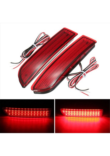 Toyota Avensis/alphard Mkı/rav4 LED Kuyruk Işıkları Için 10X Araba LED Kaya LED Işık Park Freni Arka Tampon Reflektör Lambası (Yurt Dışından) modelleri