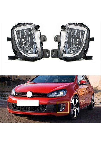 5K0941700C Araç Ön Sağ Sis Fog Lamba Vw Golf Için 6 Mk6 Gtı Jetta Glı 2010-2016 5K0941700E (Yurt Dışından) fiyatları