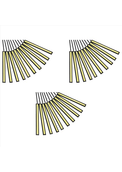 30X 12V Su Geçirmez Drl LED Strıt Lıves Barlar Kamp Karavan Boşu Araç Kobi Beyaz (Yurt Dışından)