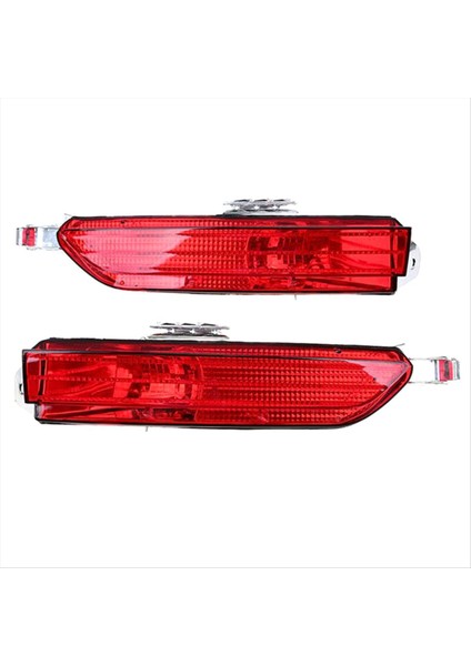 1 Çift Araba Kırmızı Arka Sis Lambası Tampon Kapağı Vw Touareg Için Reflektör 2011-2014 7P6945701D 7P6945702D (Yurt Dışından) indirimleri