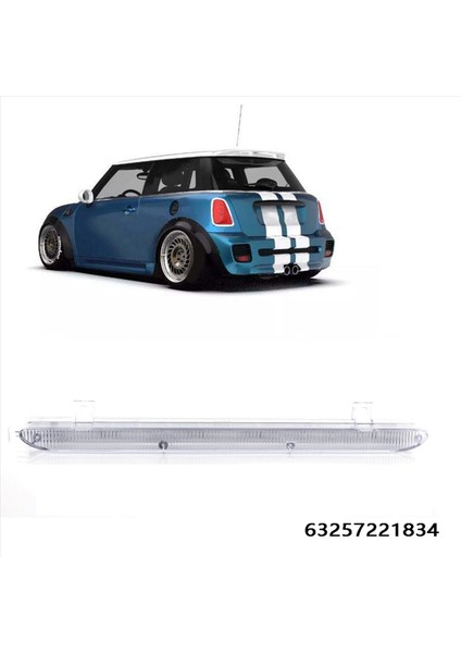 Araba Üçüncü Fren Işığı 63212751575 63257221834 Bmw Mini Cooper R55 R56 R60 2005-2016 Arka LED Fren Açık Beyaz (Yurt Dışından) fiyatları