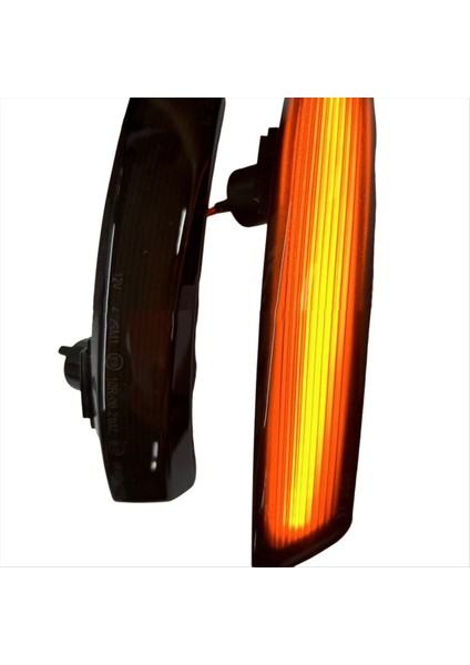 1paır Geri Dönüşün Sinyali Sarı ve Ford Focus Için Sarı ve Mavi Işık Iı 08-11 Mondeo Iv 2010 Yan Ayna Gösterge Lambası (Yurt Dışından) modelleri