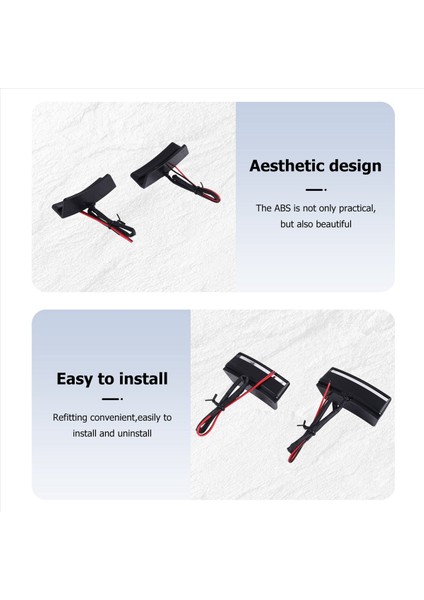 Motosiklet Dönüş Sinyal Işıkları Dikizle Bakış Ayna Göstergesi Honda Goldwing GL1800 Gl 1800 Airbag Abs Premium Audio 2001-2017 Kırmızı (Yurt Dışından) fırsatları