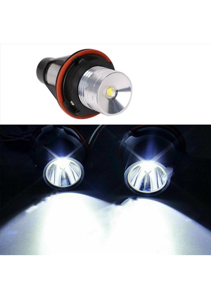 4paır 8000K Beyaz LED Melek Göz Markeri Halo Ampul Lambaları Bmw E39 E53 E60 E63 E64 E66 E87 5 6 7 X3 X5 (Yurt Dışından) fiyatları