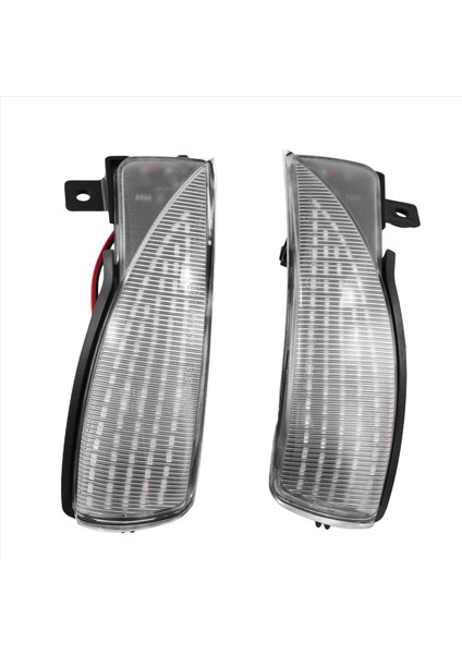 Mazda 3 Bl 08-14 Için Mazda 6 Gh 07-15 Araç Dikiz Aynası Aynen Sinyal Sinyali Yan Dikiz Gösterge Lambası Şeffaf Kabuk (Yurt Dışından)