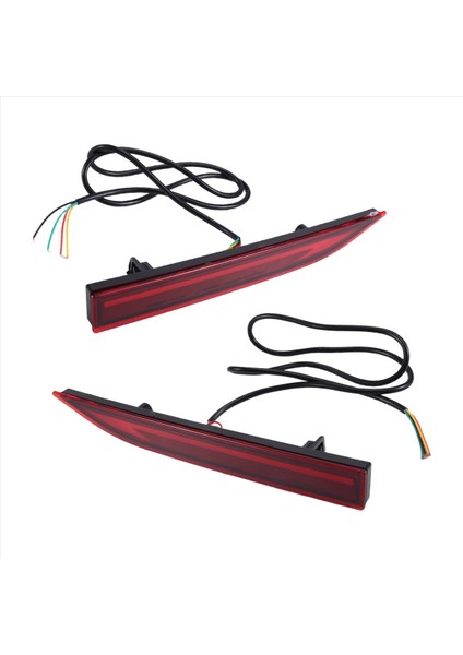 Araba LED Arka Tampon Reflektör Işık Fren Işığı Toyota Yaris Vios Için Dinamik Dönüş Sinyal Lambası 2022-2023 (Yurt Dışından)