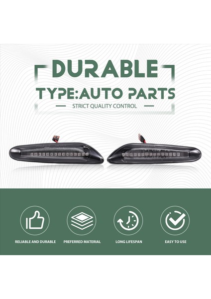 Bmw Için Flow Fender Işık Dönüş Sinyali Işık T10 Fişi 1/3/5/serisi E36 E46 E60 E81 E82 E87 E90 E91 X1 E84 X3 E83 X5 E53 (Yurt Dışından) fırsatları