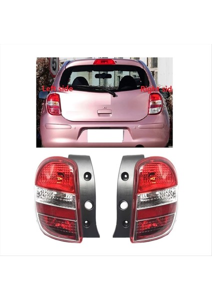 Araba Arka Lamba Fren Lambası Arka Tampon Işık Dönüş Sinyal Lambası Kapağı Nissan Için Ampul Olmadan Mart 2010-2016 Sağ (Yurt Dışından) fiyatları