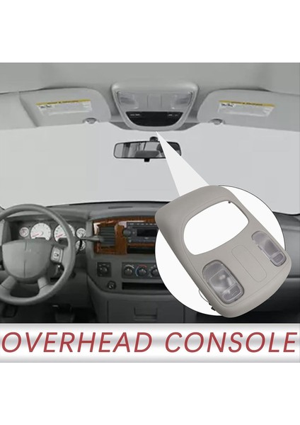 Araba Genel Hafif Konsol Okuma Işık Assy 1DK78BD1AA Dodge Ram Için 1500 2500 3500 2006-2010 Çatı Işığı (Yurt Dışından) fırsatları