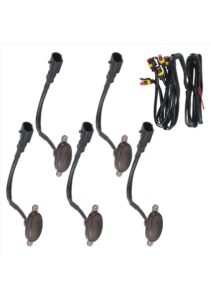 5pcs Araba Ön Izgara Işıkları Dodge Durango Için Uygun (Yurt Dışından) fırsatları