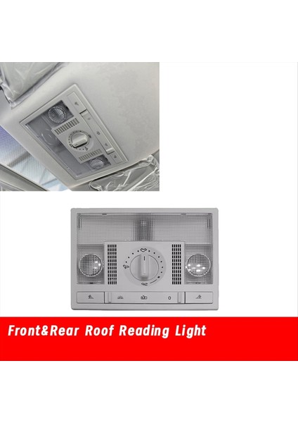 Araba Ön Konsol Çatı Okuma Işığı 6Q0947613A Vw Polo 9n Touran 02-10 Koltuk Leon Altea Dome Işık Tavan Lambası (Yurt Dışından) modelleri