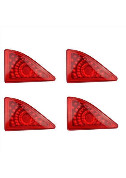 Renault Master Vauxhall Movano Için 4x 10-19 Arka Kırmızı Merkezi Fren Işığı Üçüncü Durak (Yurt Dışından)