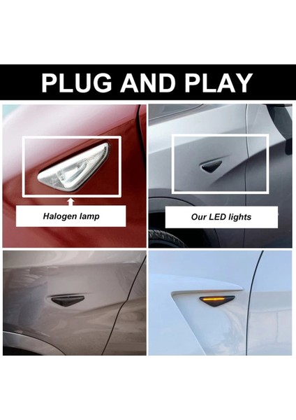 Bmw X3 F25 X5 E70 X6 E71 E72 2007-2014 LED Dinamik Yan Marker Dönüş Sinyali Göz Kırıcı Akan Yan Çamurluk Işığı Için 2pcs (Yurt Dışından) modelleri
