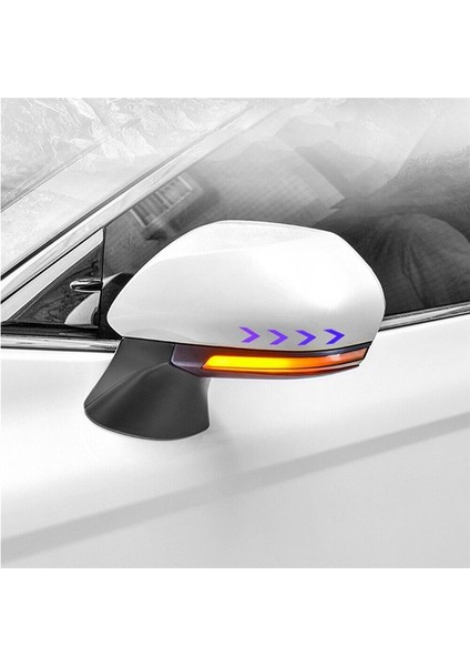 Sıralı Yanıp Sönen Ayna Lambası LED Dönüş Sinyali Işığı Toyota Için Dinamik Göz Kırpma Camry Chr Avalon Izoa 2018-2021 (Yurt Dışından) modelleri