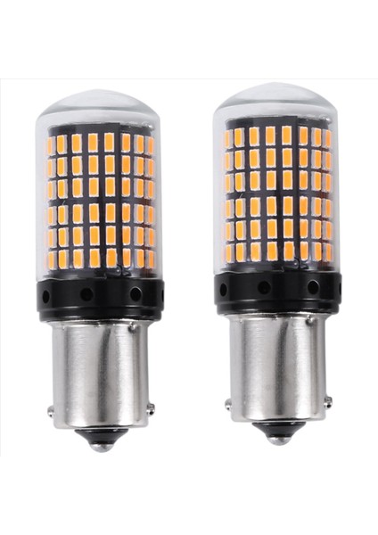 12X 1156 BAU15S LED 3014 144 Smd 7506 1003 1073 Canbus Süper Parlak Araba Freni Ters Kuyruk Ampul Güç (Yurt Dışından) fiyatları