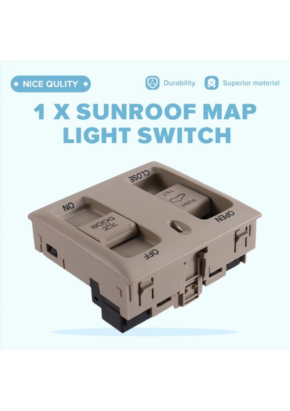 35830-TLA-A-A01ZA Araba Iç Sunroof Readlamp Işık Anahtarı Honda Cr-V 2017-2020 Lhd Için Uygun (Yurt Dışından) fırsatları