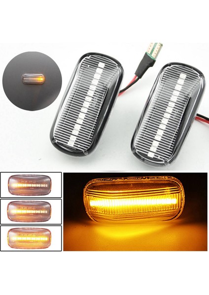 10X Araba LED Dinamik Yan Işaretçi Sinyal Lambası Işık Dönüş Lambası Honda Accord Civic Acura Cr-V Fit Jazz Odyssey Beyaz (Yurt Dışından) indirimleri