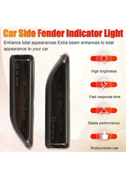 Araba Tarafı Çamurluk Göstergesi Işığı LED Dinamik Yan Işaretçi Sinyal Sinyal Işığı Mini Cooper Countryman F60 2017-2020 (Yurt Dışından) fırsatları