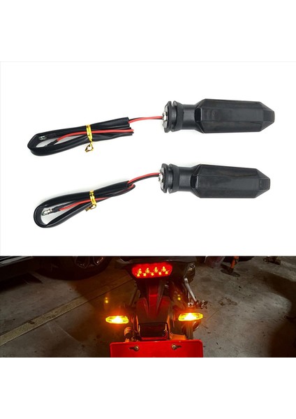 4x Motosiklet Turn Sinyalleri Honda CB125R CB250R CB300R CB650R CBR650R ADV150 ADV350 Füme (Yurt Dışından) indirimleri