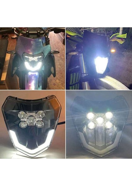 Motosiklet Far LED Fitil Ktm Için Exc Xc Sx Xc-W 125 300 350 450 2018-2023 Dirt Bike Enduro Enduro Motocross Aksesuarları (Yurt Dışından) modelleri