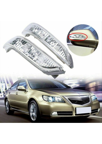 3x Sağ 34350-SJA-G02 Ters Ayna Işık Dikiz Görünümü Ayna Işık LED Sinyal Honda 08-13 Accord 07-10 Acura Rl (Yurt Dışından) fiyatları