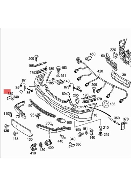 Araba Ön Tampon Lh Yan Işık Dönüş Çamurluk Işık Mercedes C-Serisi W203 Turn Sinyal Işığı 2038200321 A2038200321 (Yurt Dışından) fırsatları