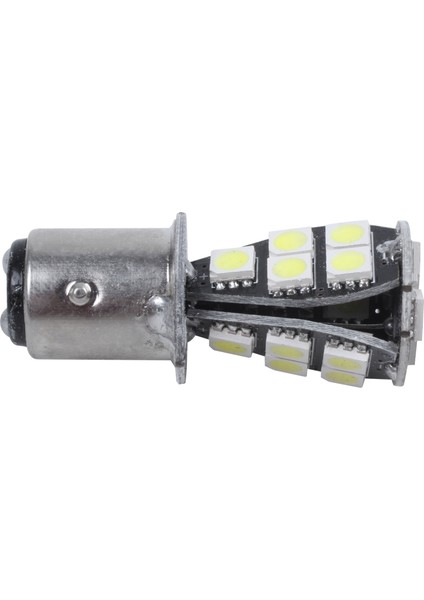 2x 1157 P21W BAY15D 5050 18 Smd LED Kuyruk Fren Durdur Ampul Beyaz (Yurt Dışından) fırsatları