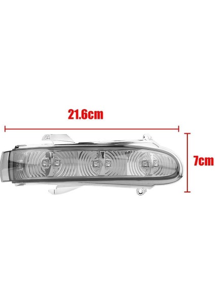 1 Çift Arka Görünüm Yan Ayna Lambası Göstergeleri Mercedes Için Sinyal Işığını Çevirme Benz S/cl Sınıfı W220 W215 1999-2003 Duman (Yurt Dışından) indirimleri