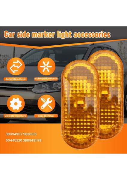 Vw Golf Passat Bora Polo Için Yeni Yan Marker Dönüş Sinyal Lambası Tekrarlayıcı 3B0949117 5836915 50445220 3B0949117B (Yurt Dışından) indirimleri