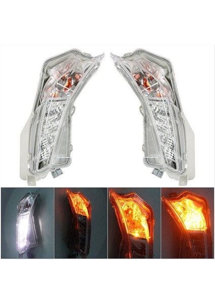 Toyota Camry Xle Için 2015-2017 Araba LED Gündüz Sis Lambaları Sinyal Işık 8151006050/8152006050 (Yurt Dışından) indirimleri