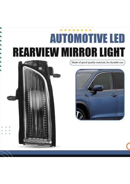 Subaru Forester Için Impreza Legacy 2014-2018 LED Dikiz Aynası Işık Dönüş Sinyal Işaretleyici Göz Kırpma Lambası Sol 84401AJ000 (Yurt Dışından) fırsatları