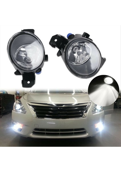 1paır 26155-89927 26150-89927 Halojen Ön Sis Nissan Qashqai X-Trail Versa Maxima Altima (Yurt Dışından) fırsatları