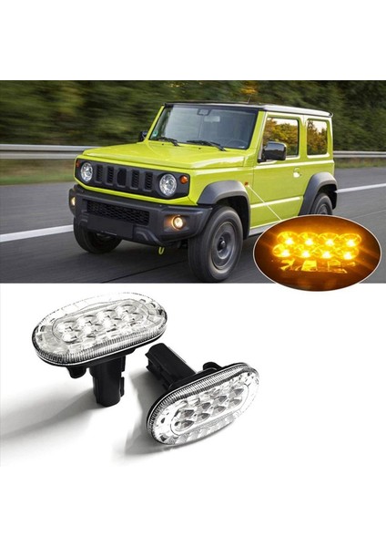 Suzuki Jimny Için 10X Amber LED Yan Işaretçi Işıkları JB74 JB64 2018- Turn Sinyal Göstergesi Işık Değiştirme Açık (Yurt Dışından) modelleri
