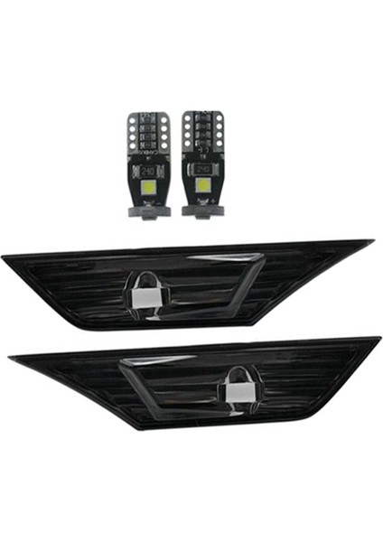 2016-19 Honda Civic Jdm Için 3x Duman Renkli Lens Yan Işaret Lambası Işığı (Yurt Dışından) modelleri