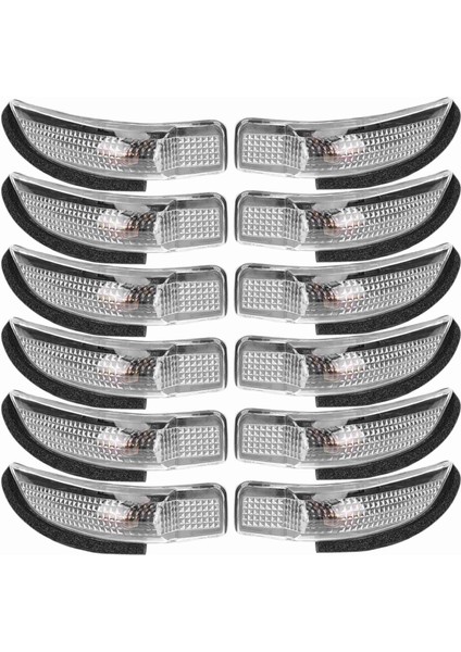 12X Yan Ayna Göstergesi Dönüş Sinyali Işık Lambası Toyota Için Uyum Camry Avalon Corolla Prius C 81730-02140 (Yurt Dışından)