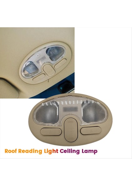 Araba Çatı Okuma Işık Tavan Lambası Switch 90765353 9052436 Buick Excelle 2008-2013 Ön Cam Kontrolü Işık Bej (Yurt Dışından) fırsatları