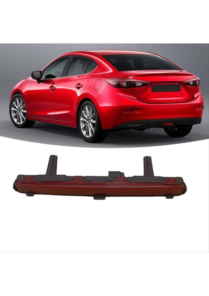 Araba Montaj LED 3 Üçüncü Fren Işığı B45A-51-580A Mazda 3 Sedan 2014-2018 Arka Fren Durdurma Lambası B45A51580A (Yurt Dışından) indirimleri