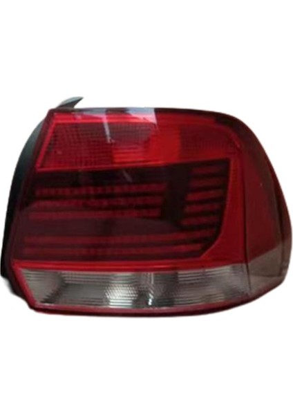 6RU945096 Sağ Arka Kuyruk Işık Sinyal Fren Lambası Muhafazası Için Vw-Polo Vento Sedan 15-22 Ampul Olmadan Tampon Abajur (Yurt Dışından)